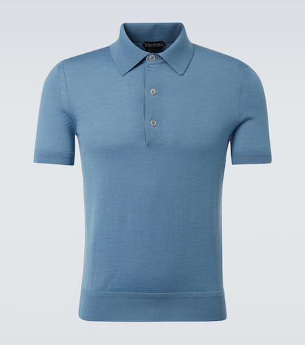 Polohemd aus Kaschmir und Seide - Tom Ford - Modalova