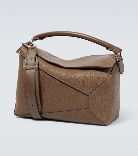 Puzzle Medium leather shoulder bag - Loewe - Modalova