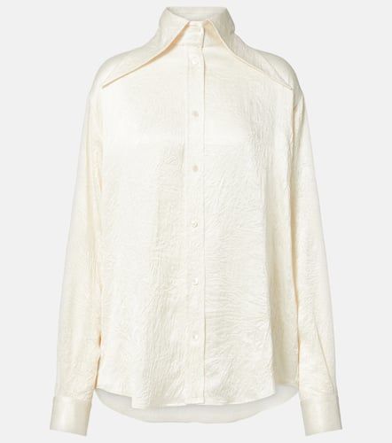 Alexander McQueen Camisa de satén - Alexander McQueen - Modalova