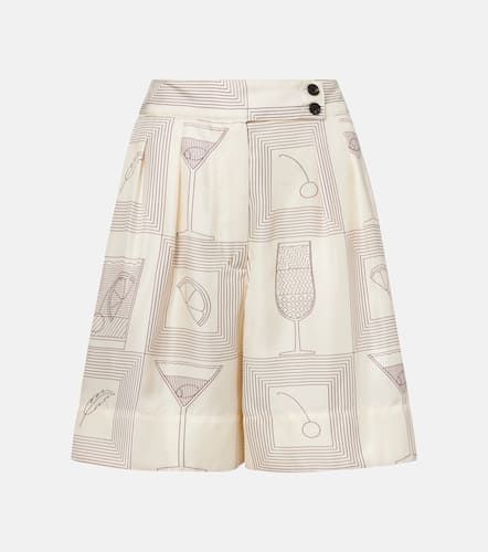 Bermudas Dorin de sarga de seda - Loro Piana - Modalova