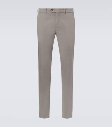 Pantaloni slim in cotone - Brunello Cucinelli - Modalova