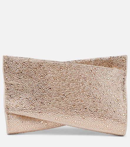 Clutch Loubitwist Small aus Leder mit Kristallen - Christian Louboutin - Modalova