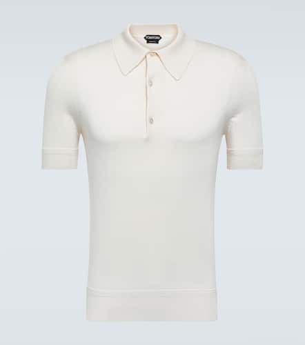 Cashmere and silk polo shirt - Tom Ford - Modalova