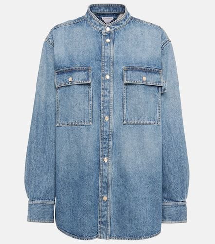 Oversized denim shirt - Bottega Veneta - Modalova