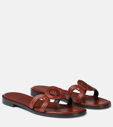 La Medusa '95 leather sandals - Versace - Modalova