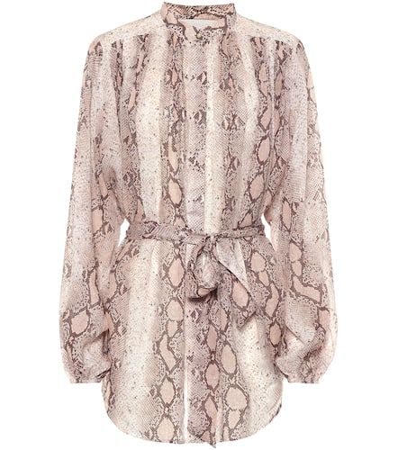 Zimmermann Blusa Bellitude de ramio - Zimmermann - Modalova