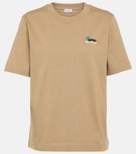 T-Shirt aus Baumwoll-Jersey - Burberry - Modalova