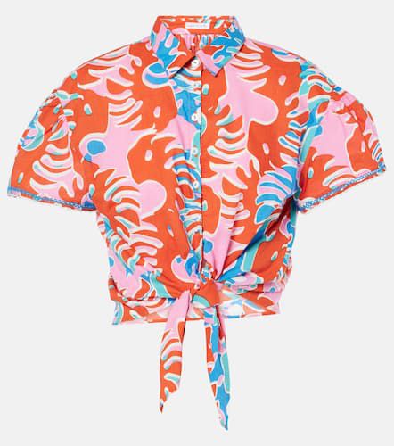 Camisa de algodón estampada - Poupette St Barth - Modalova