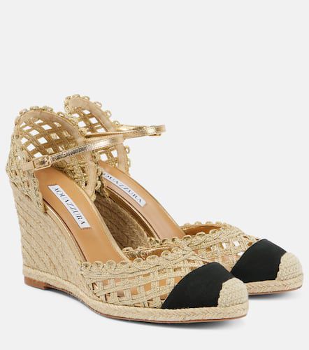 Alpargatas con cuña Sunburst 120 - Aquazzura - Modalova