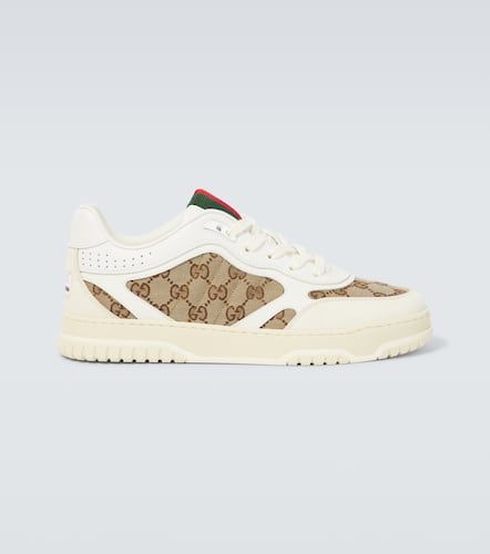 Sneakers Re-Web GG mit Leder - Gucci - Modalova