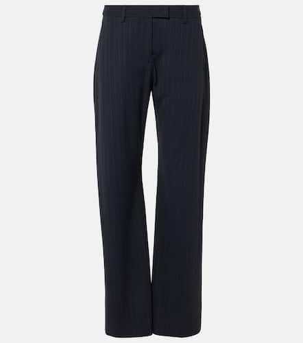 Pantaloni a gamba larga gessati - Acne Studios - Modalova