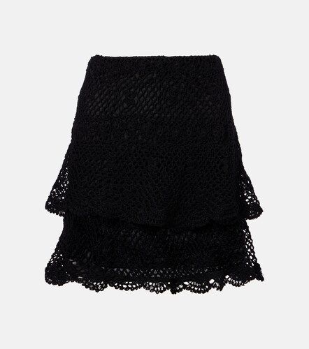 Minifalda Florence de croché de algodón - Anna Kosturova - Modalova