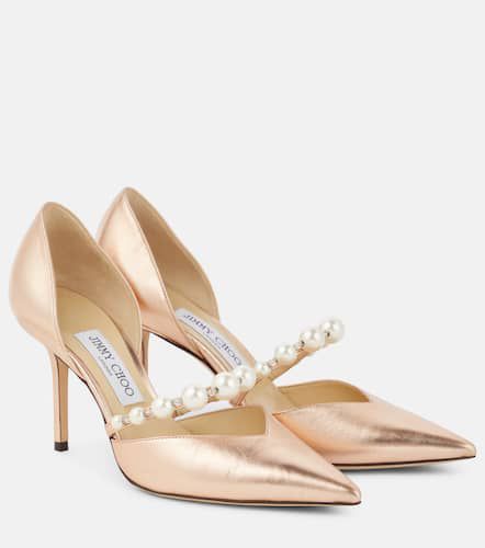 Aurelie 85 metallic leather pumps - Jimmy Choo - Modalova