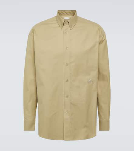 Camisa oxford de algodón con EKD - Burberry - Modalova