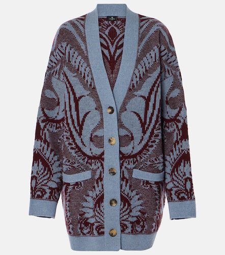 Etro Cárdigan oversized de lana - Etro - Modalova