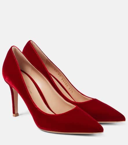 Gianvito 85 velvet pumps - Gianvito Rossi - Modalova