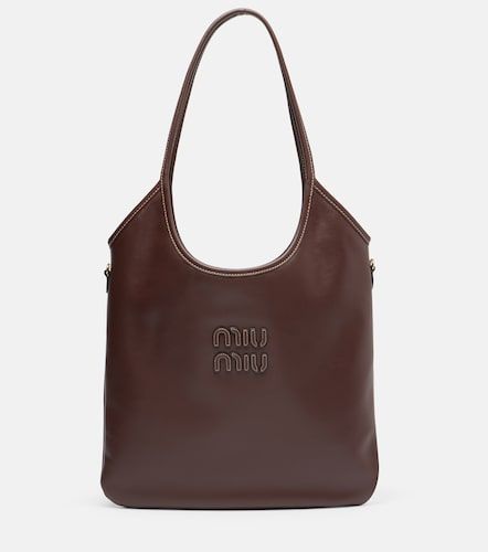 Miu Miu Shopper Ivy Medium in pelle - Miu Miu - Modalova