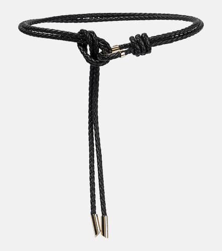 ChloÃ© Poppy braided leather belt - Chloe - Modalova