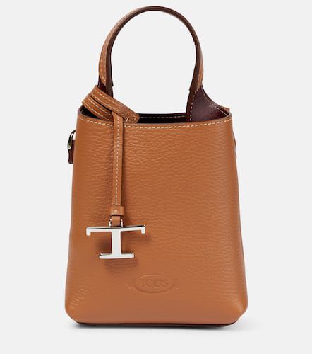 Tod's Apa Micro leather tote bag - Tod's - Modalova