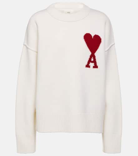 Ami Paris Ami de Cœur wool sweater - Ami Paris - Modalova