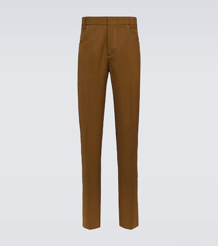 Pantalones tapered Graie de lana virgen - Loro Piana - Modalova