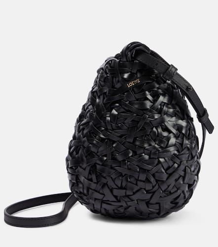 Loewe Nest Small leather basket bag - Loewe - Modalova