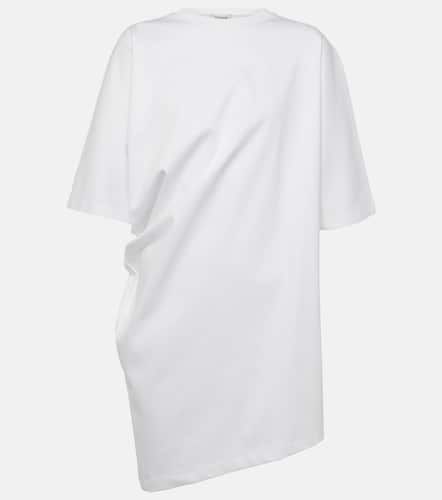 Camiseta de jersey de algodón drapeada - Fforme - Modalova