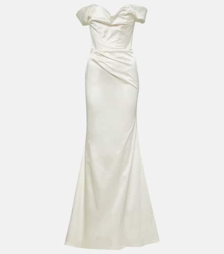 Bridal - Abito lungo Nova Cora in raso - Vivienne Westwood - Modalova