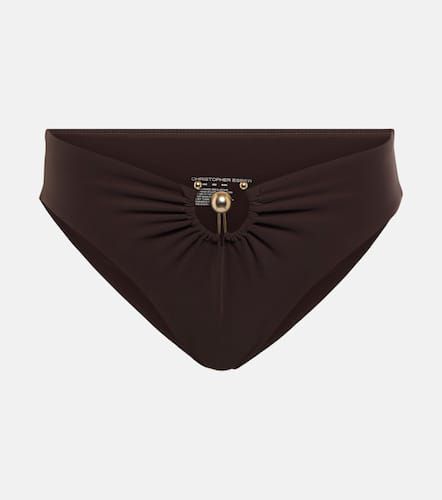 Slip bikini con ruches - Christopher Esber - Modalova