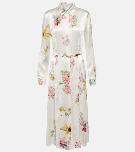 Jane floral silk midi dress - Gabriela Hearst - Modalova
