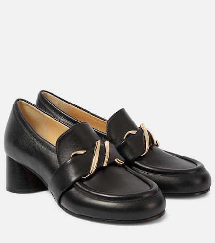 Monogram leather loafer pumps - Proenza Schouler - Modalova