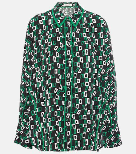 Camisa Alona de crepé estampada - Diane von Furstenberg - Modalova