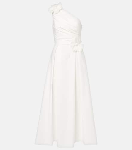 Cotton popeline midi dress - Elie Saab - Modalova