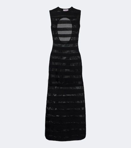 Abito midi Reguliere in misto cotone a righe - Eres - Modalova