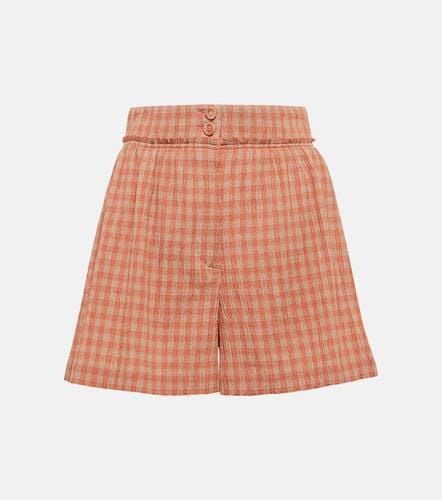 Thor gingham cotton-blend shorts - Altuzarra - Modalova