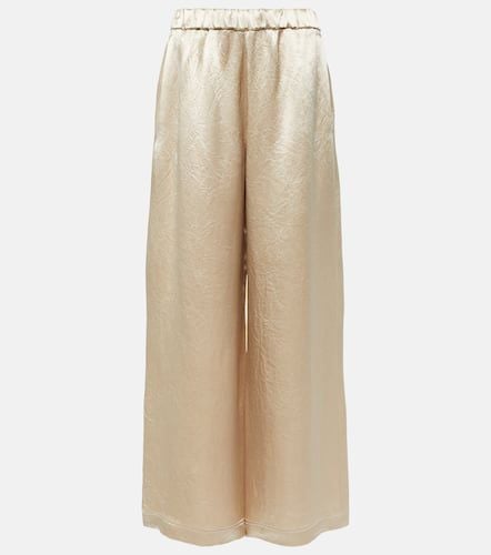 Leisure Acanto satin wide-leg pants - Max Mara - Modalova