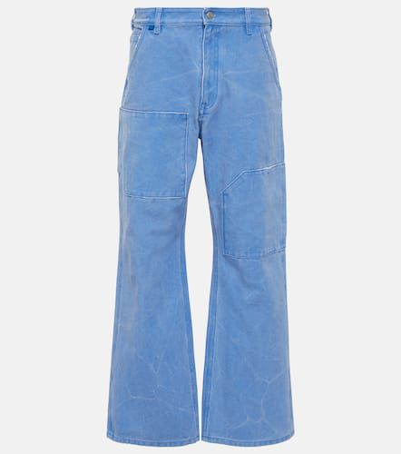 Palma mid-rise canvas straight pants - Acne Studios - Modalova