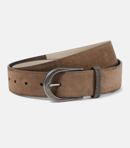 Brunello Cucinelli Suede belt - Brunello Cucinelli - Modalova