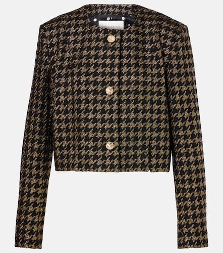 Houndstooth lame tweed jacket - Nina Ricci - Modalova