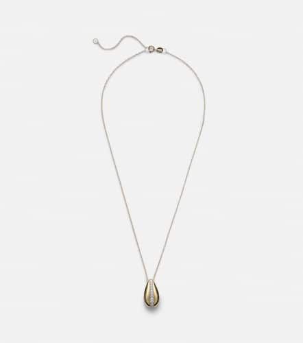 Collana Pistachio in 14kt con diamanti - Stone and Strand - Modalova