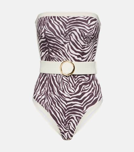 Whitney zebra-print swimsuit - Alexandra Miro - Modalova