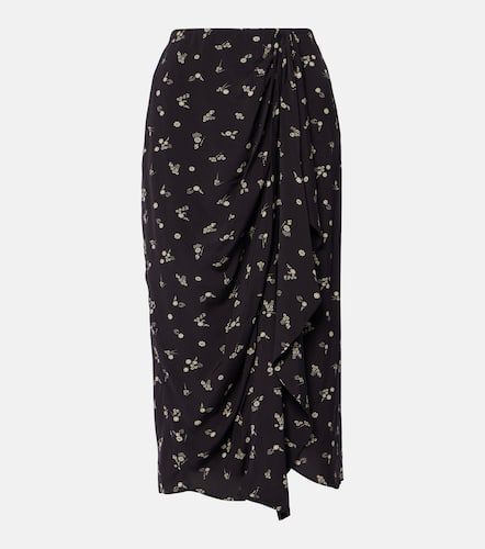 Zaine printed midi skirt - Marant Etoile - Modalova