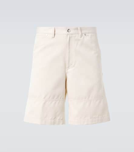 Bermudas de sarga de algodón - Moncler - Modalova