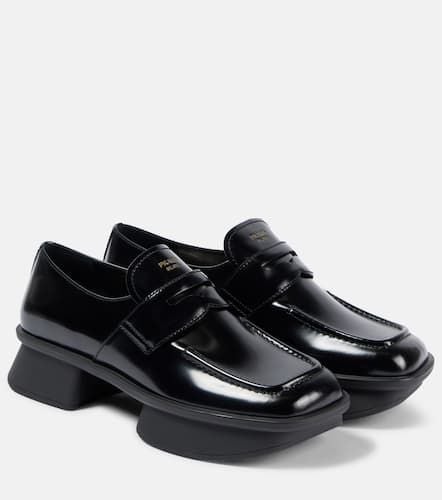 Prada Equal leather penny loafers - Prada - Modalova