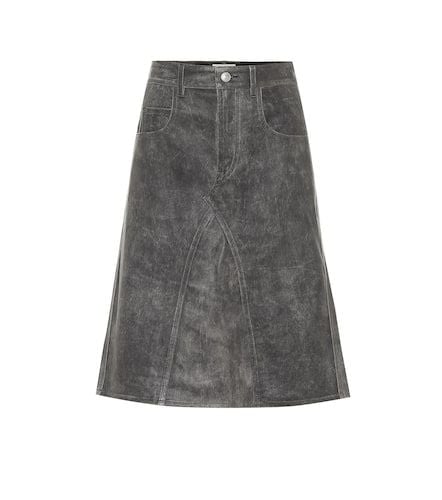 Fiali leather midi skirt - Marant Etoile - Modalova