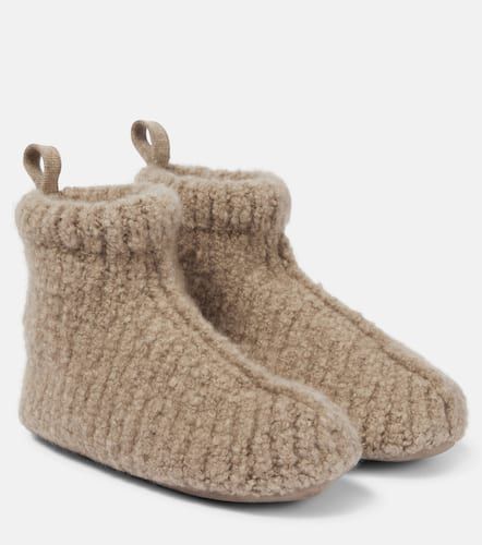 Ribbed-knit cashmere slippers - Loro Piana - Modalova
