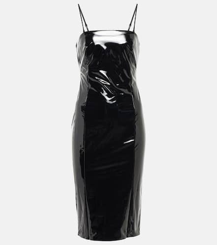Faux leather-paneled mini dress - Wolford - Modalova