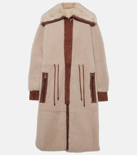 Gritt suede-trimmed shearling coat - Bogner - Modalova