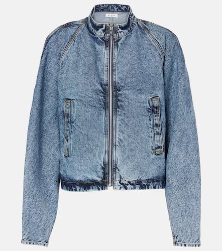 Alaïa Chaqueta Round Racing de denim - Alaia - Modalova