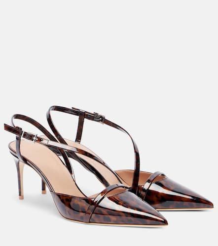 Pumps slingback Valeria 70 in vernice - Malone Souliers - Modalova